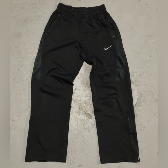 Nike Other - Vintage 00s Nike Black/Grey Logo FIT Pants Mens Small